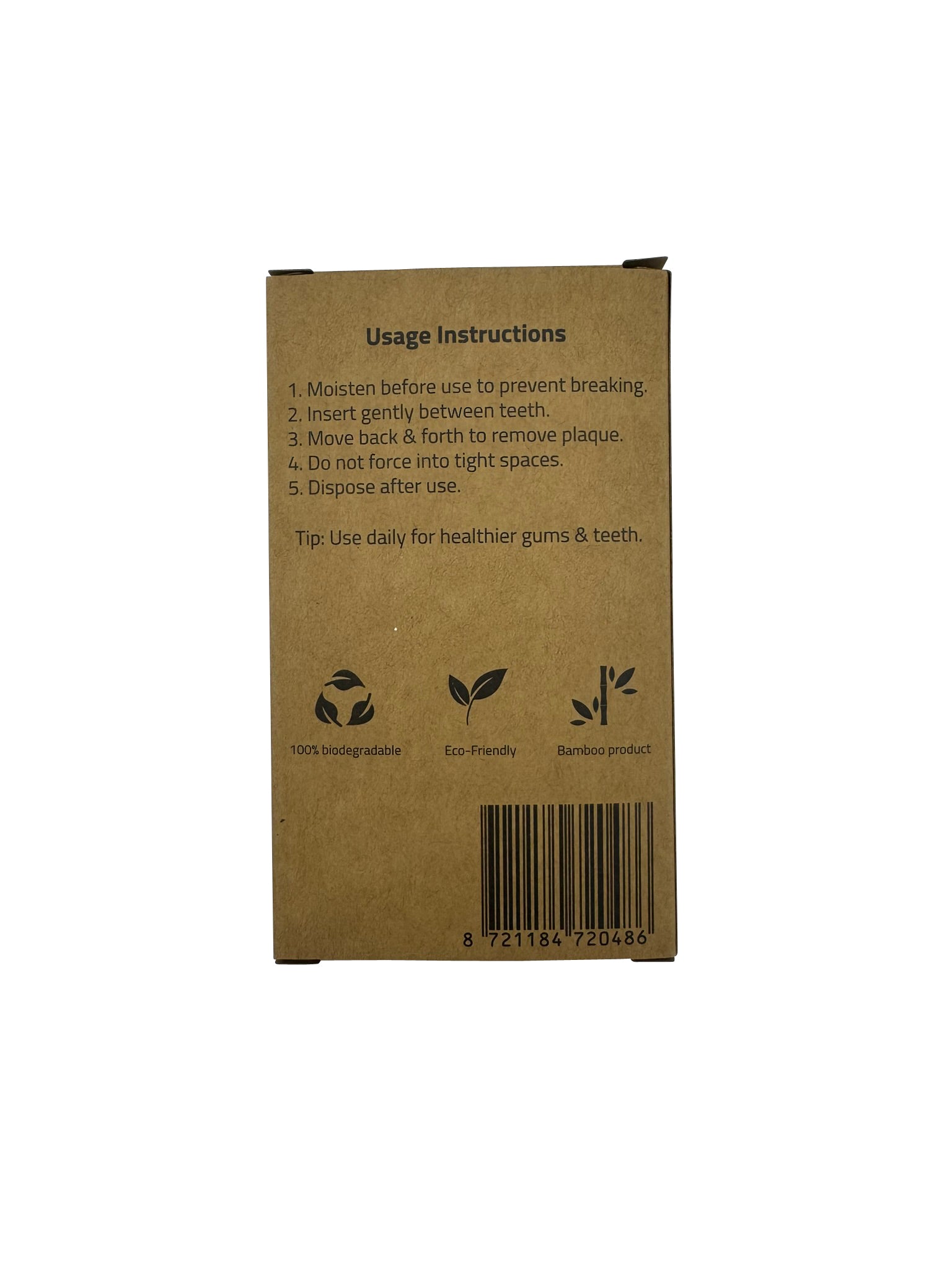 Bamboe tandenstokers