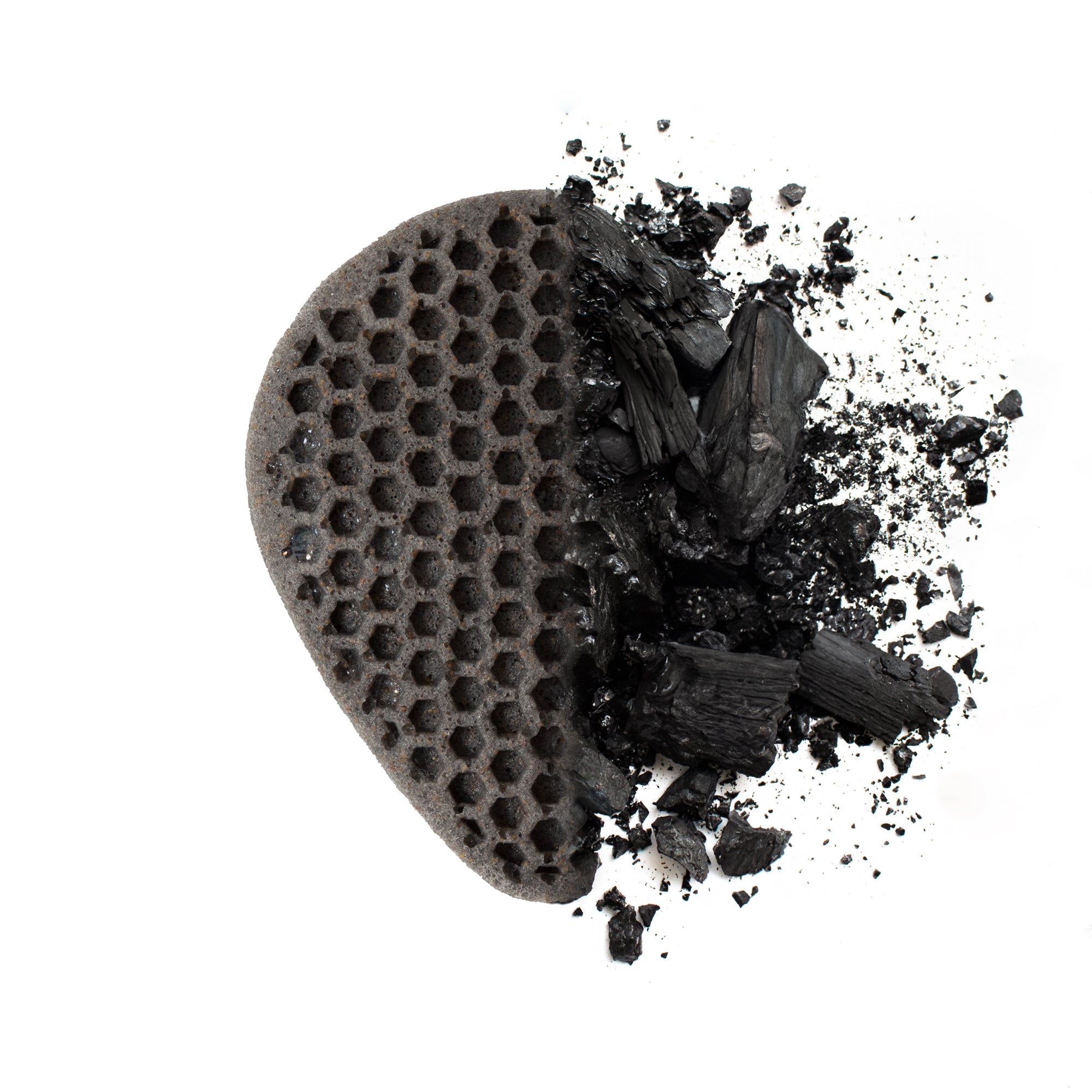 Konjac Shower Scrubber – Charcoal